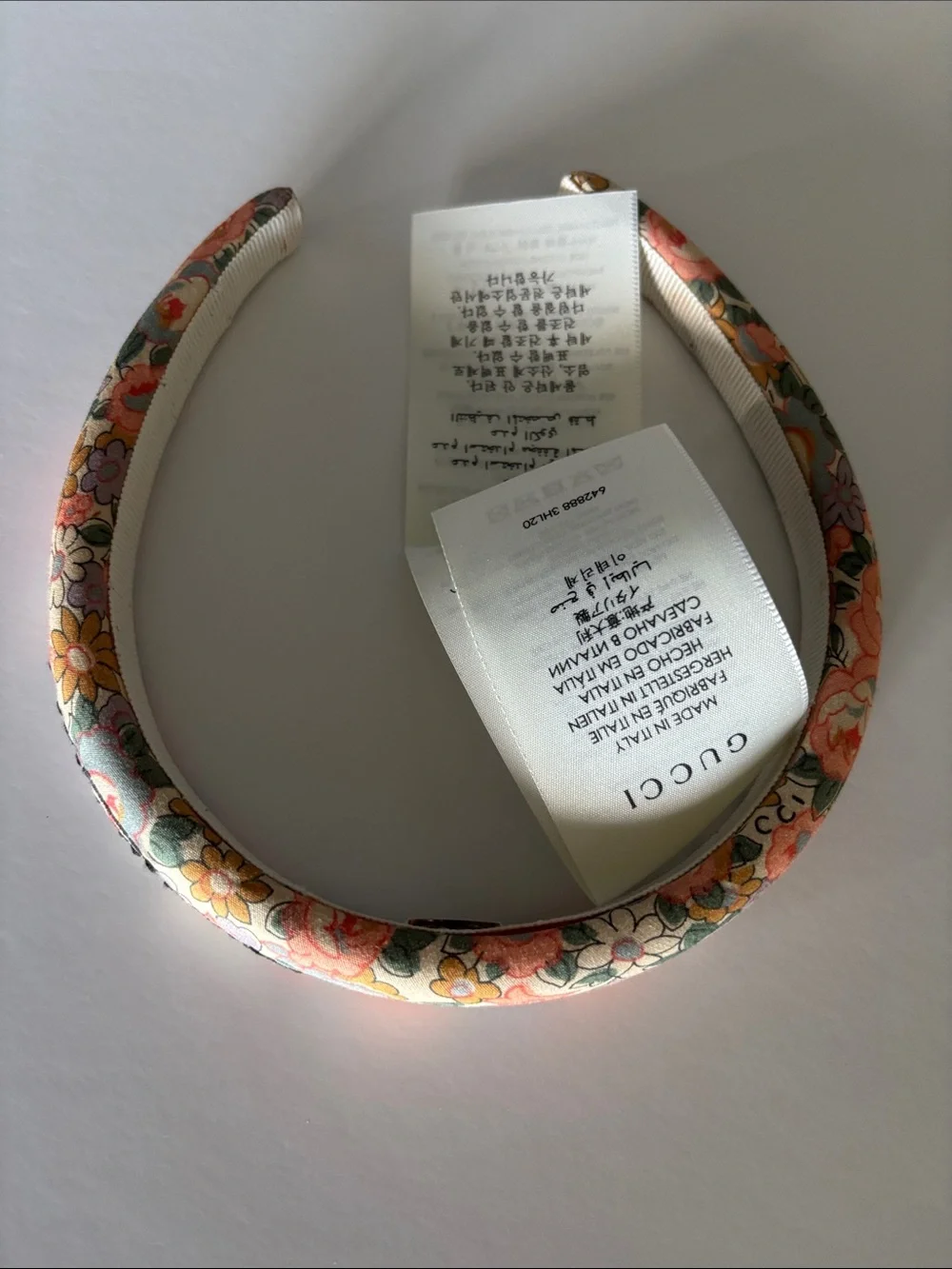 Gucci liberty floral headband brand